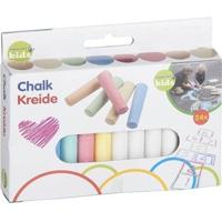 Stoepkrijtjes - 24x stuks - gekleurd - schoolbordkrijtjes - krijt - gekleurd Stoepkrijtjes - 24x stuks - gekleurd - schoolbordkrijtjes - krijt - gekleurd