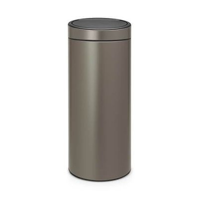 Brabantia touch bin afvalemmer 30 liter platinum
