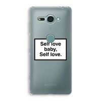 Self love: Sony Xperia XZ2 Compact Transparant Hoesje