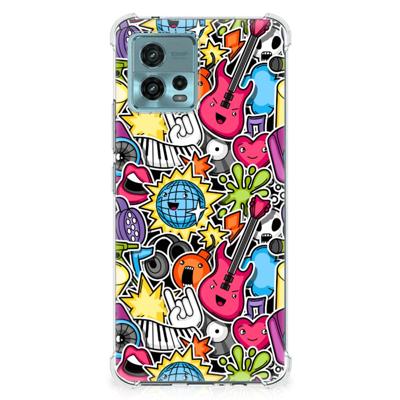 otorola Moto G72 Anti Shock Bumper Case Punk Rock otorola Moto G72 Anti Shock Bumper Case Punk Rock