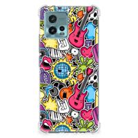 otorola Moto G72 Anti Shock Bumper Case Punk Rock