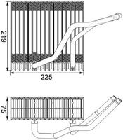 Verdamper, airconditioning AE38000S