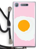 Sunny side up: Sony Xperia XZ1 Transparant Hoesje met koord