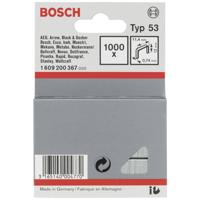 Bosch Accessories 1609200367 Nieten voor tacker Type 53 Afmeting, lengte 12 mm 1000 stuk(s) - thumbnail