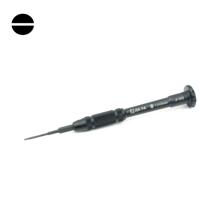 JIAFA JF-619-1.5 mobiele telefoon reparatie Tool 1.5 x 25mm Slotted schroevendraaier (zwart)