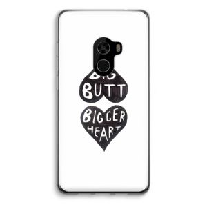 Big butt bigger heart: Xiaomi Mi Mix 2 Transparant Hoesje
