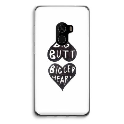 Big butt bigger heart: Xiaomi Mi Mix 2 Transparant Hoesje