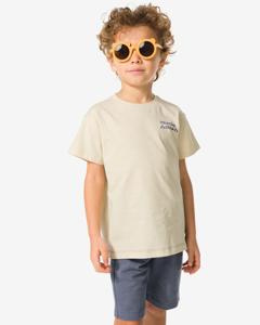 HEMA Kinder T-shirt Ijsjes Ecru (ecru)