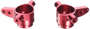 Steering blocks, 6061-T6 aluminium, left & right (red anodized) (TRX-6837R)