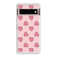 Ondersteboven verliefd: Google Pixel 6 Pro Transparant Hoesje