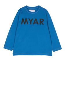 MYAR KIDS t-shirt à imprimé Myar - Bleu