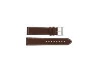 Horlogeband Hamilton H690765200 / H0017055553301 / H60076510 Leder Bruin 22mm