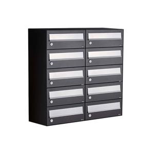 Allux Hive Set 2-Breed, 5-Hoog Zwart - 40030070_2x5