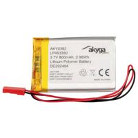 Akyga LP453350 Accupack Batterijgrootte: Speciaal LiPo 3.7 V 800 mAh