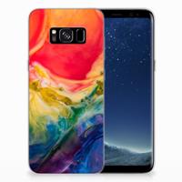 Smartphone hoesje Samsung Galaxy S8 Watercolor Dark Smartphone hoesje Samsung Galaxy S8 Watercolor Dark
