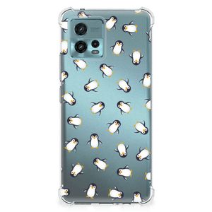 Doorzichtige Silicone Hoesje voor Motorola Moto G72 Pinguïn