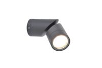 Lutec Richtbare wandlampTubon antraciet - 5198501118