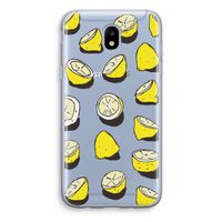 When Life Gives You Lemons...: Samsung Galaxy J5 (2017) Transparant Hoesje