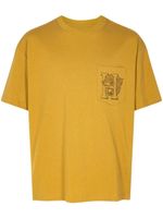 Honor The Gift t-shirt Mascot à poche poitrine - Jaune