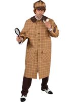 Sherlock Holmes kostuum man