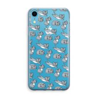 Poezen: iPhone XR Transparant Hoesje Poezen: iPhone XR Transparant Hoesje