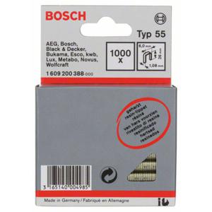 Bosch Accessories 1609200388 Nieten met smalle rug Type 55 1000 stuk(s) Afm. (l x b) 26 mm x 6 mm