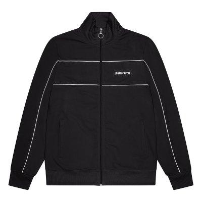 Johan Cruyff - Retro Trainingsjack - Zwart
