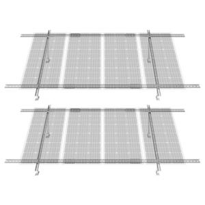 VEVOR set van 2 zonnepaneelhouders, zonnepaneelhouders, 30-60° verstelbaar, 150kg