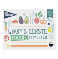 Milestone foto kaart baby's eerste foodie momenten - thumbnail