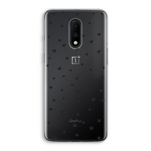 Kleine kattenkopjes: OnePlus 7 Transparant Hoesje