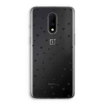 Kleine kattenkopjes: OnePlus 7 Transparant Hoesje