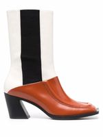 CamperLab bottes Karole colour bock en cuir - Blanc