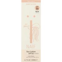 Naif Zon baby & kids lotion parfumvrij SPF50 (200 ml)