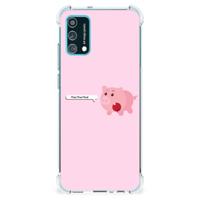 Samsung Galaxy M02s | A02s Stevig | Bumper Hoesje | Pig Mud