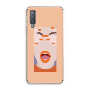 Surprise: Samsung Galaxy A7 (2018) Transparant Hoesje