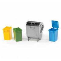 BRUDER Garbage can set schaalmodel onderdeel en -accessoire - thumbnail