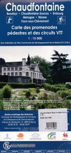 Wandelkaart 205F Chaudfontaine | NGI - Nationaal Geografisch Instituut