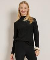 turtleneck top met glitters