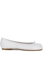 Maison Margiela ballerines Tabi en cuir - Blanc