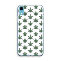 Weed: iPhone XR Transparant Hoesje