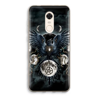 Sinister Wings: Xiaomi Redmi 5 Transparant Hoesje