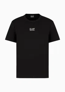 EA7 Emporio Armani Core Identity T-Shirt Heren Zwart - Maat XS - Kleur: Zwart | Soccerfanshop
