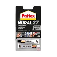 Secondenlijm Pattex nural 27 Grijs 22 ml Pasta