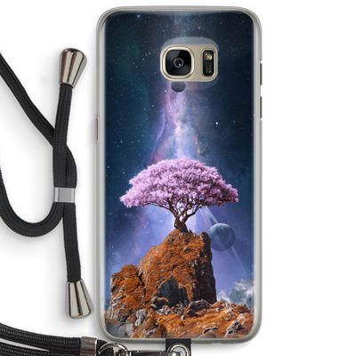 Ambition: Samsung Galaxy S7 Edge Transparant Hoesje met koord