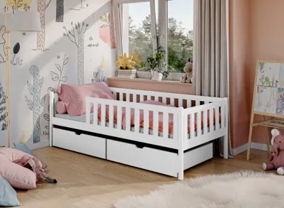 Kinderbed Anne - Wit - Direct Leverbaar!