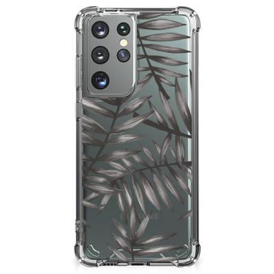 Samsung Galaxy S21 Ultra Case Leaves Grey Samsung Galaxy S21 Ultra Case Leaves Grey