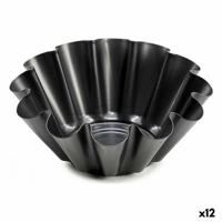 Vlaaimal 23 x 8,2 x 23 cm Staal Donker grijs (12 Stuks)
