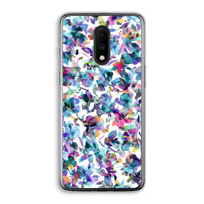 Hibiscus Flowers: OnePlus 7 Transparant Hoesje