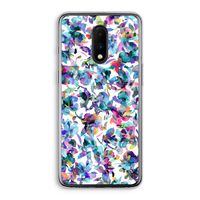 Hibiscus Flowers: OnePlus 7 Transparant Hoesje