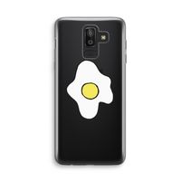 Spiegelei: Samsung Galaxy J8 (2018) Transparant Hoesje